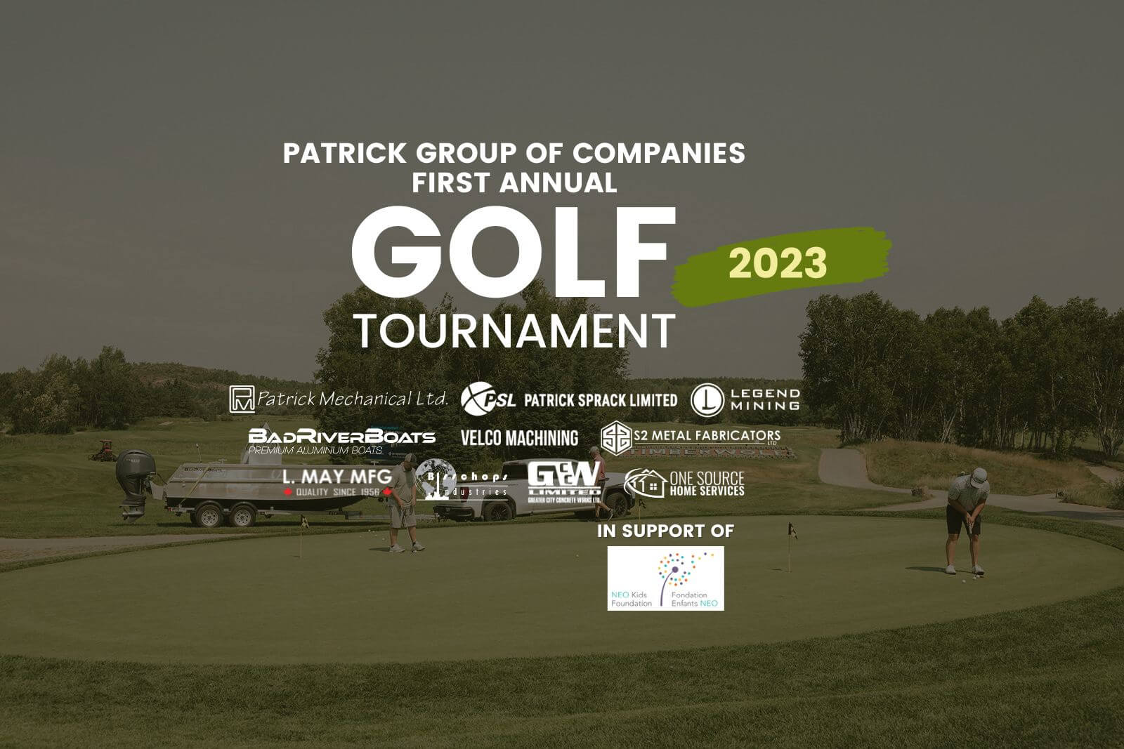 Patrick Group of Companies Golf Tournament cover photo